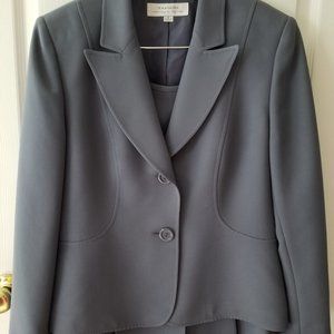 Tahari ASL Blue/Gray 2 Piece Dress, Size 12